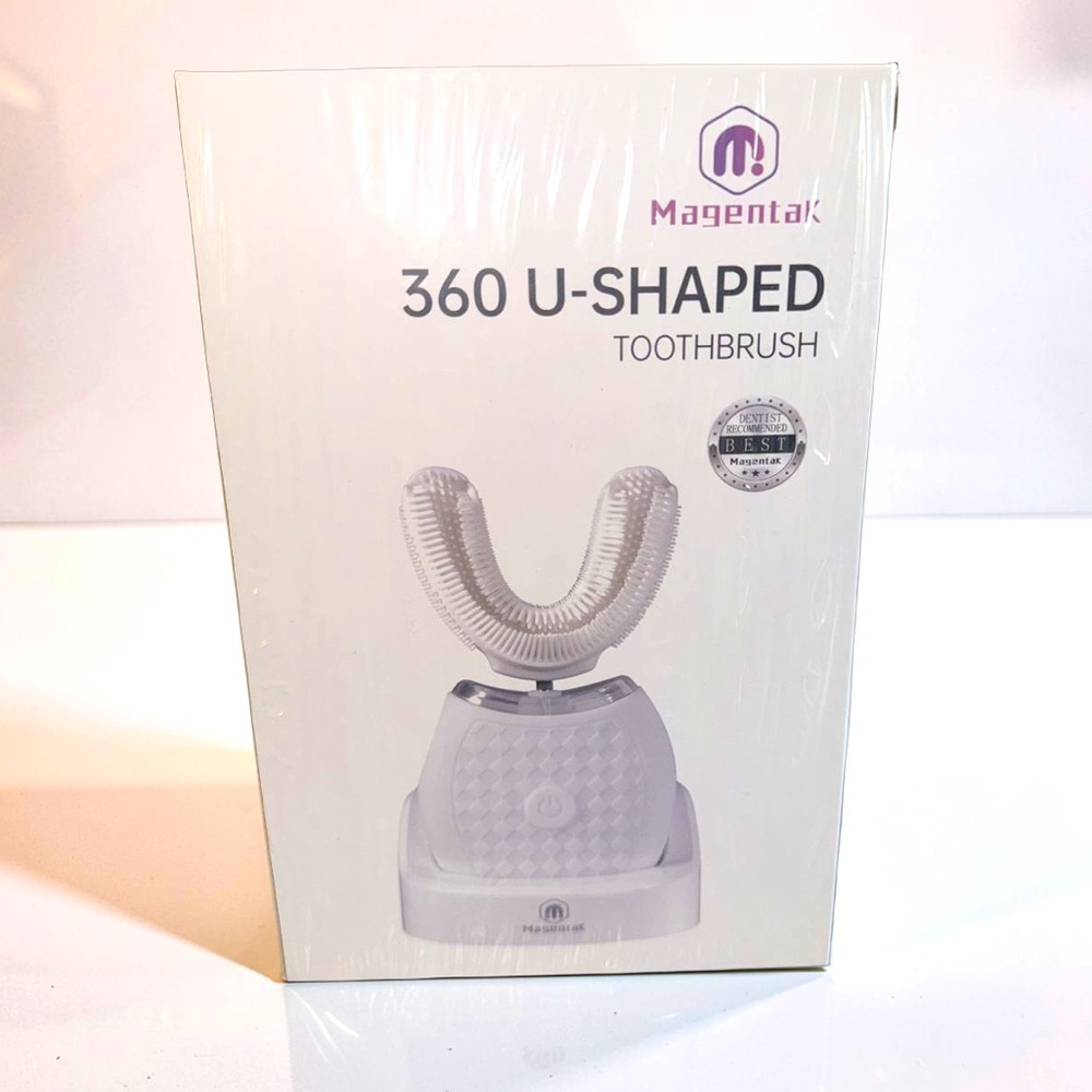 Magenta 360 U-shaped Toothbrush